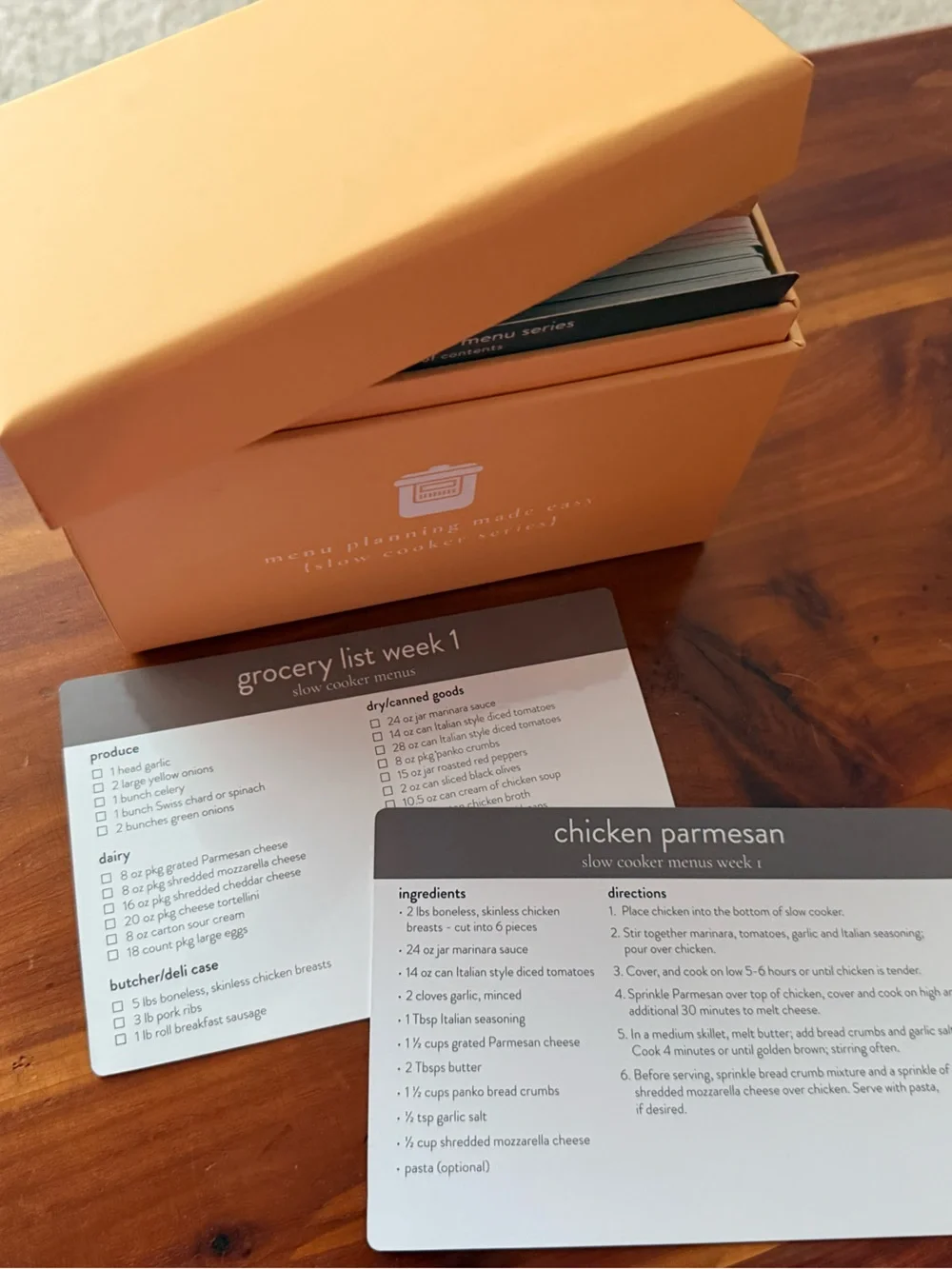 Passionate Penny Pincher Meal Planning Box